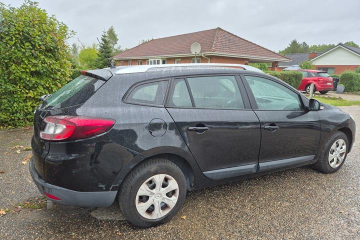 Grøn Renault Megane III fra 2011