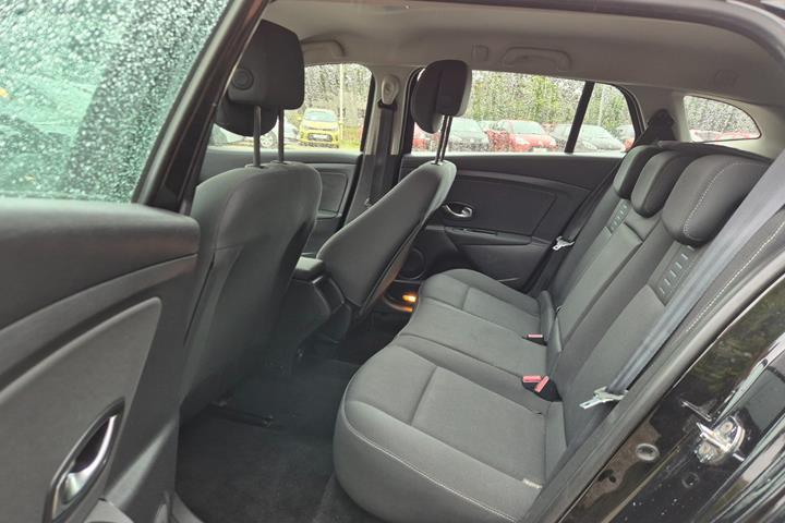 Grøn Renault Megane III fra 2011