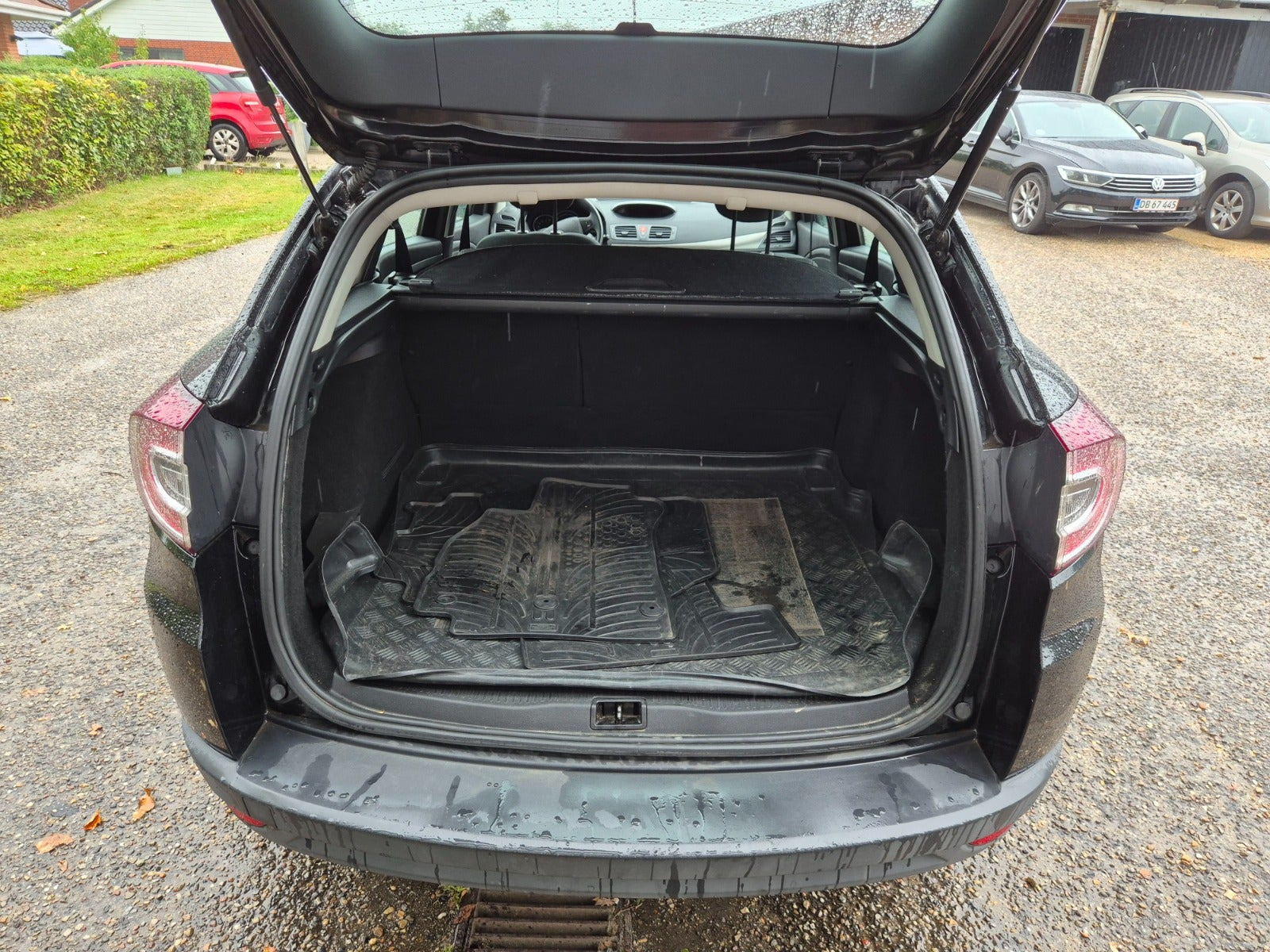 Grøn Renault Megane III fra 2011