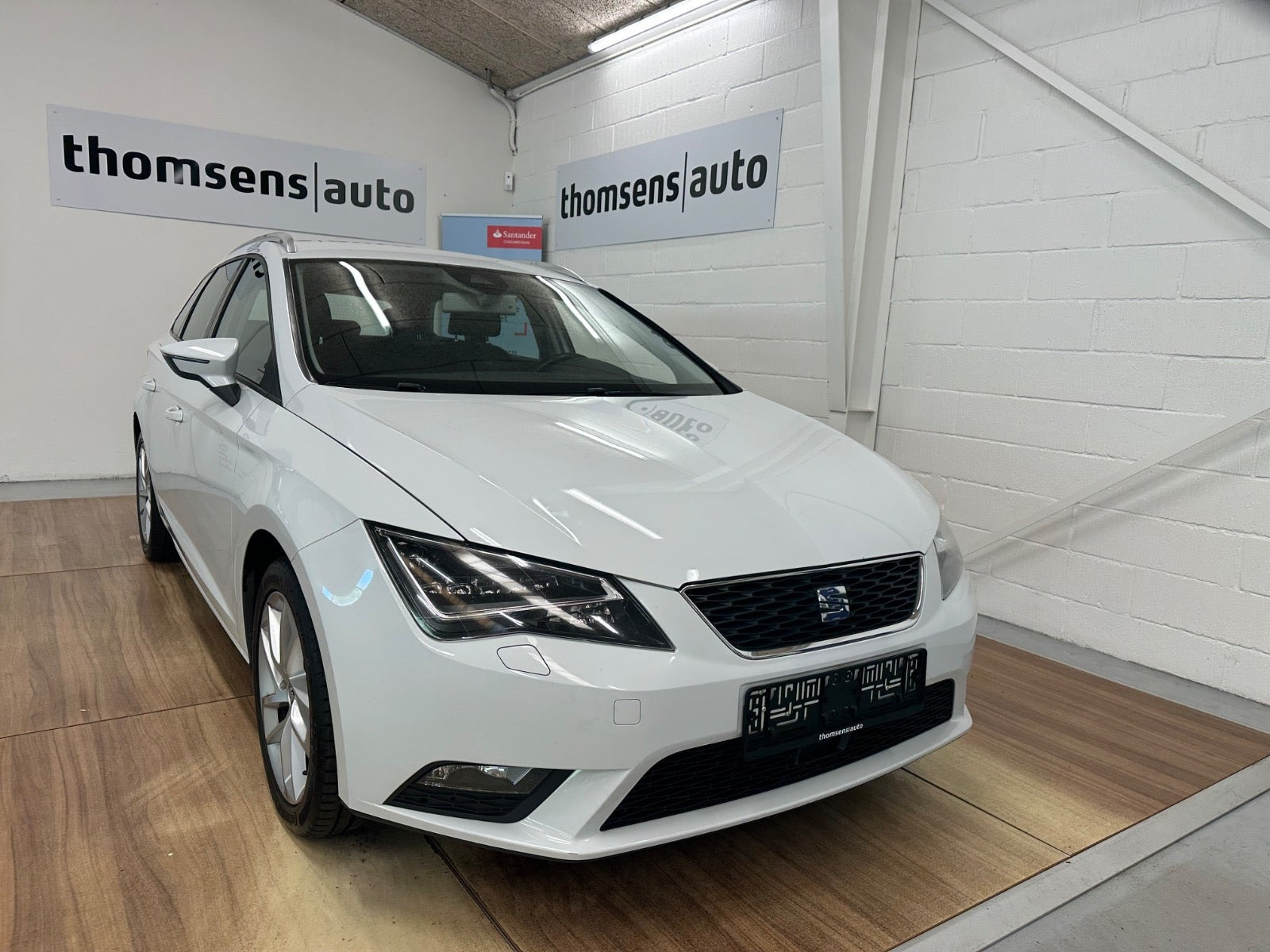Hvid Seat Leon fra 2015