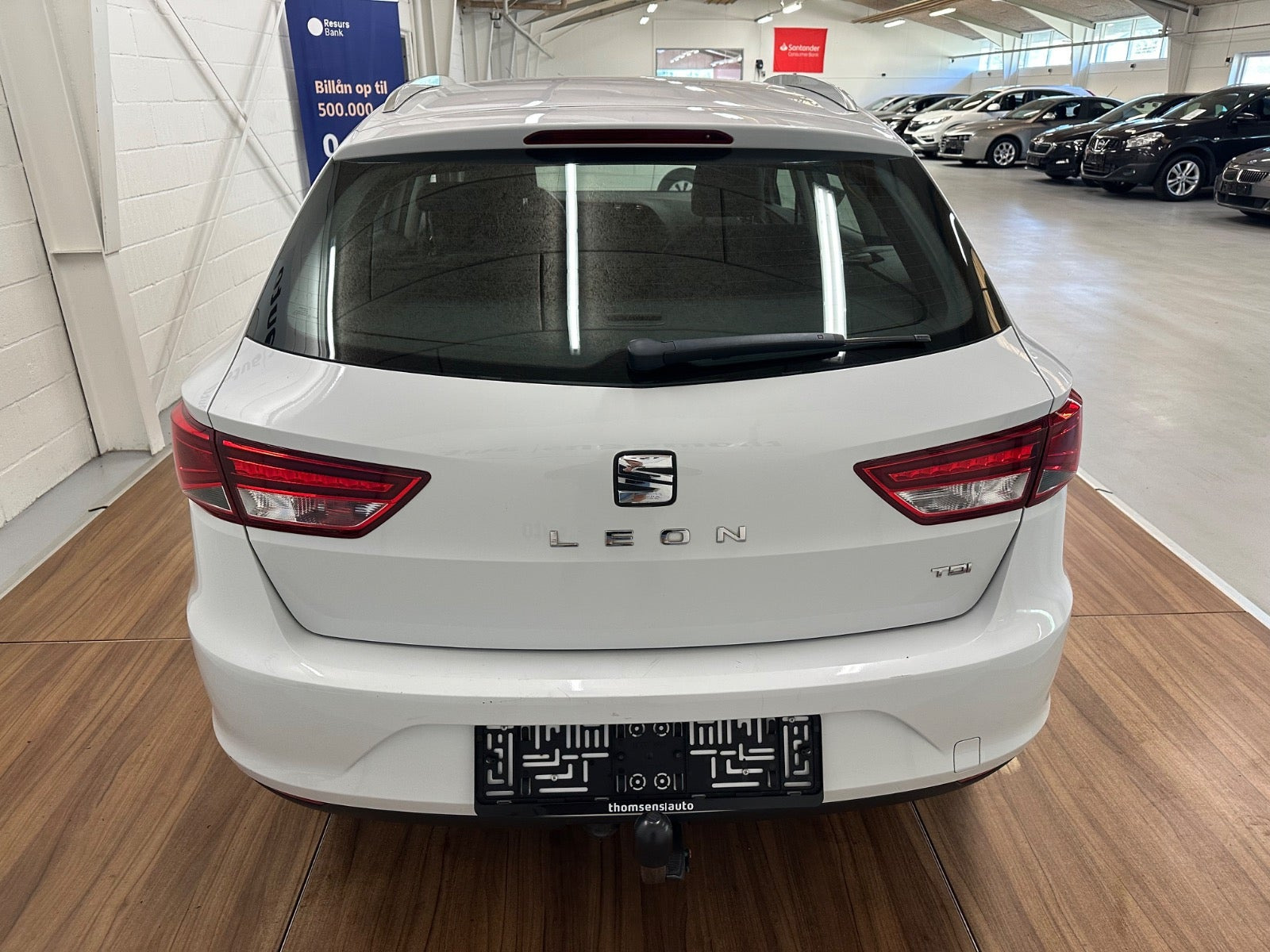 Hvid Seat Leon fra 2015