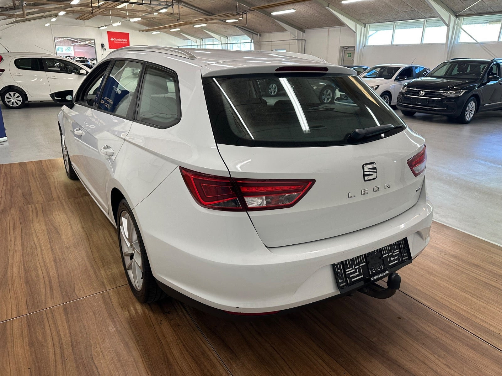 Hvid Seat Leon fra 2015