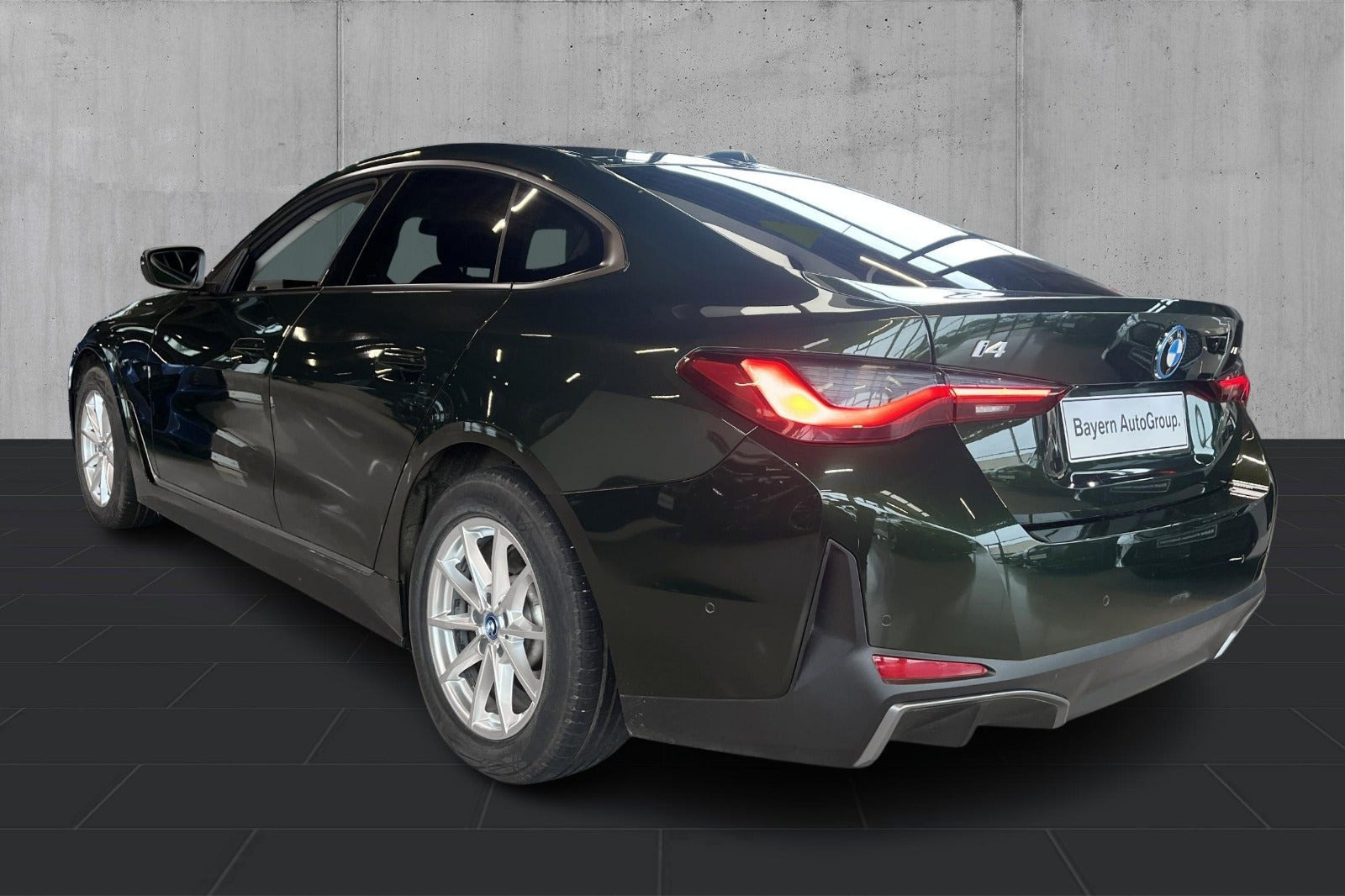 Grøn BMW i4 fra 2022
