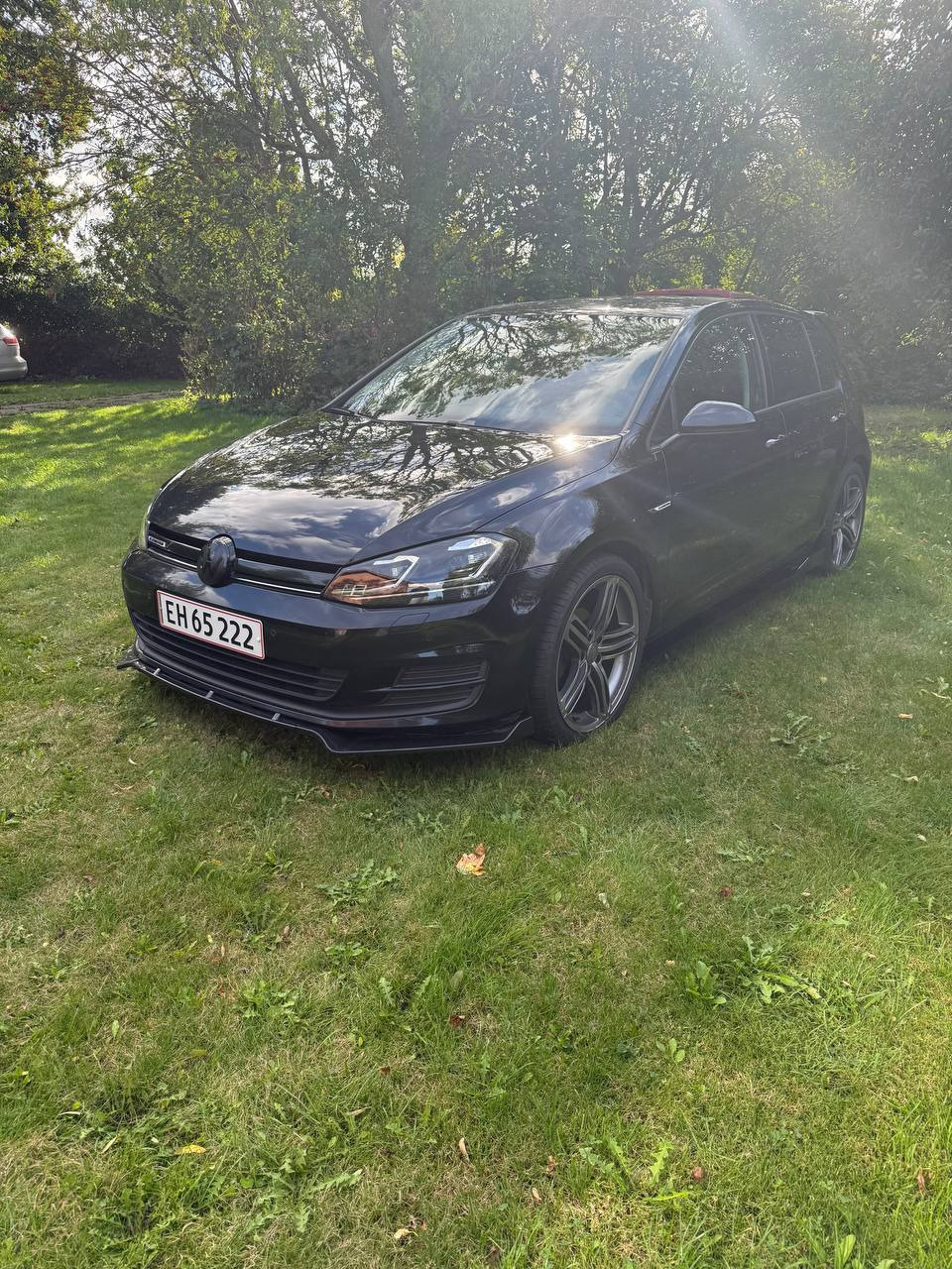Sort VW Golf fra 2015