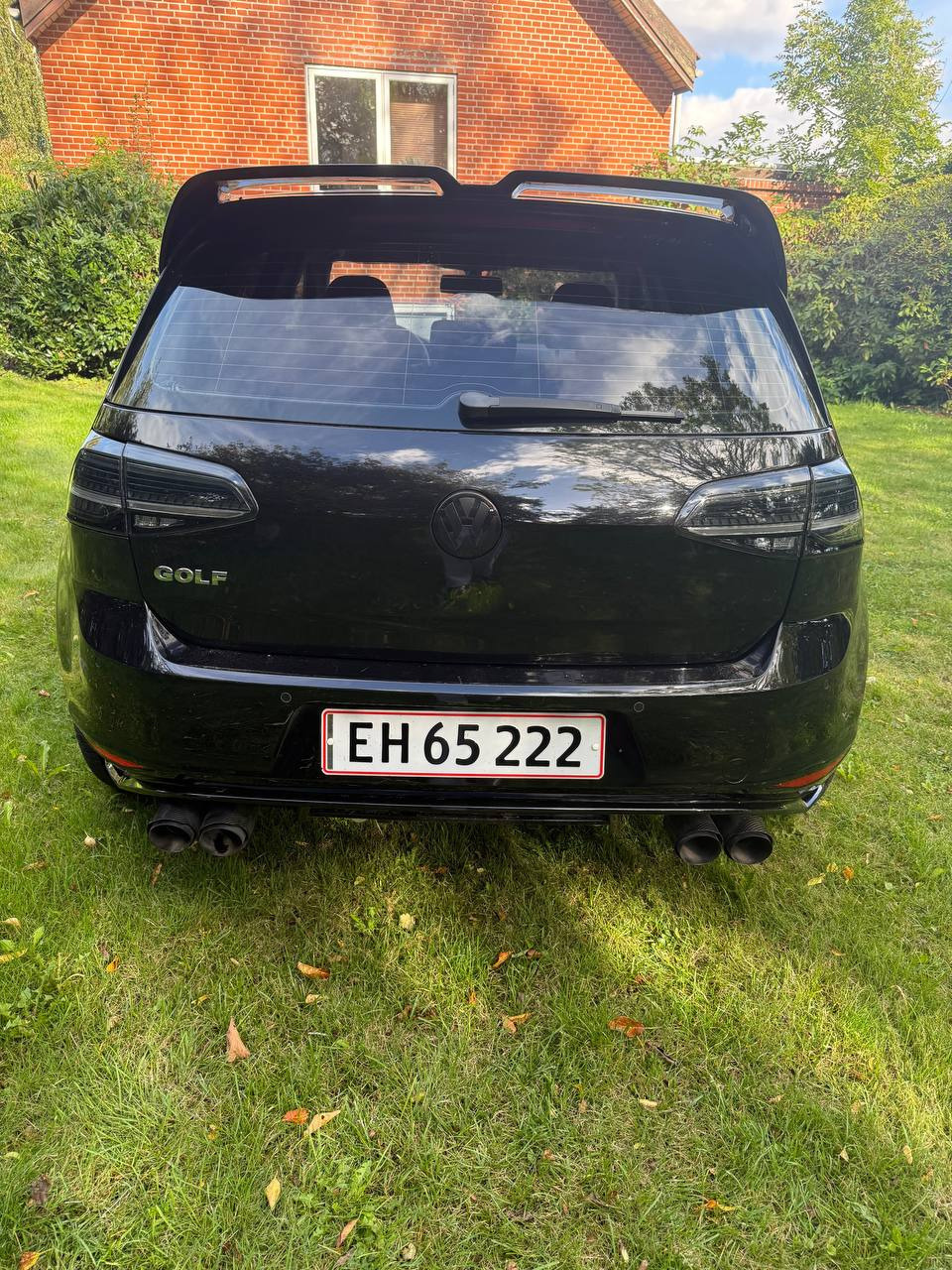 Sort VW Golf fra 2015
