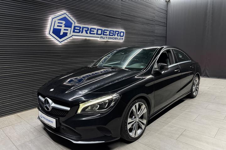 Sort Mercedes CLA200 d fra 2016
