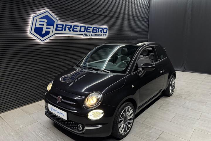 Sort Fiat 500C fra 2020