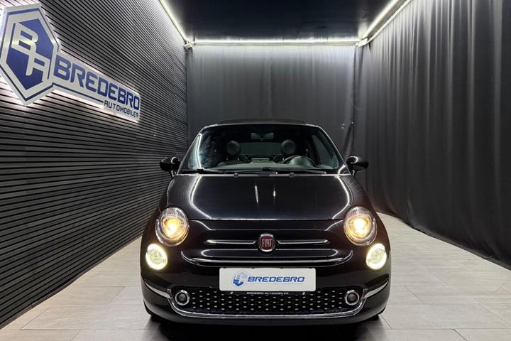 Sort Fiat 500C fra 2020