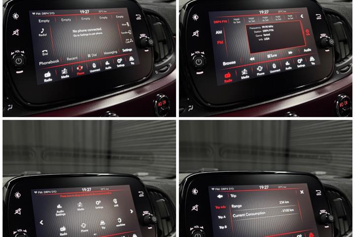 Sort Fiat 500C fra 2020