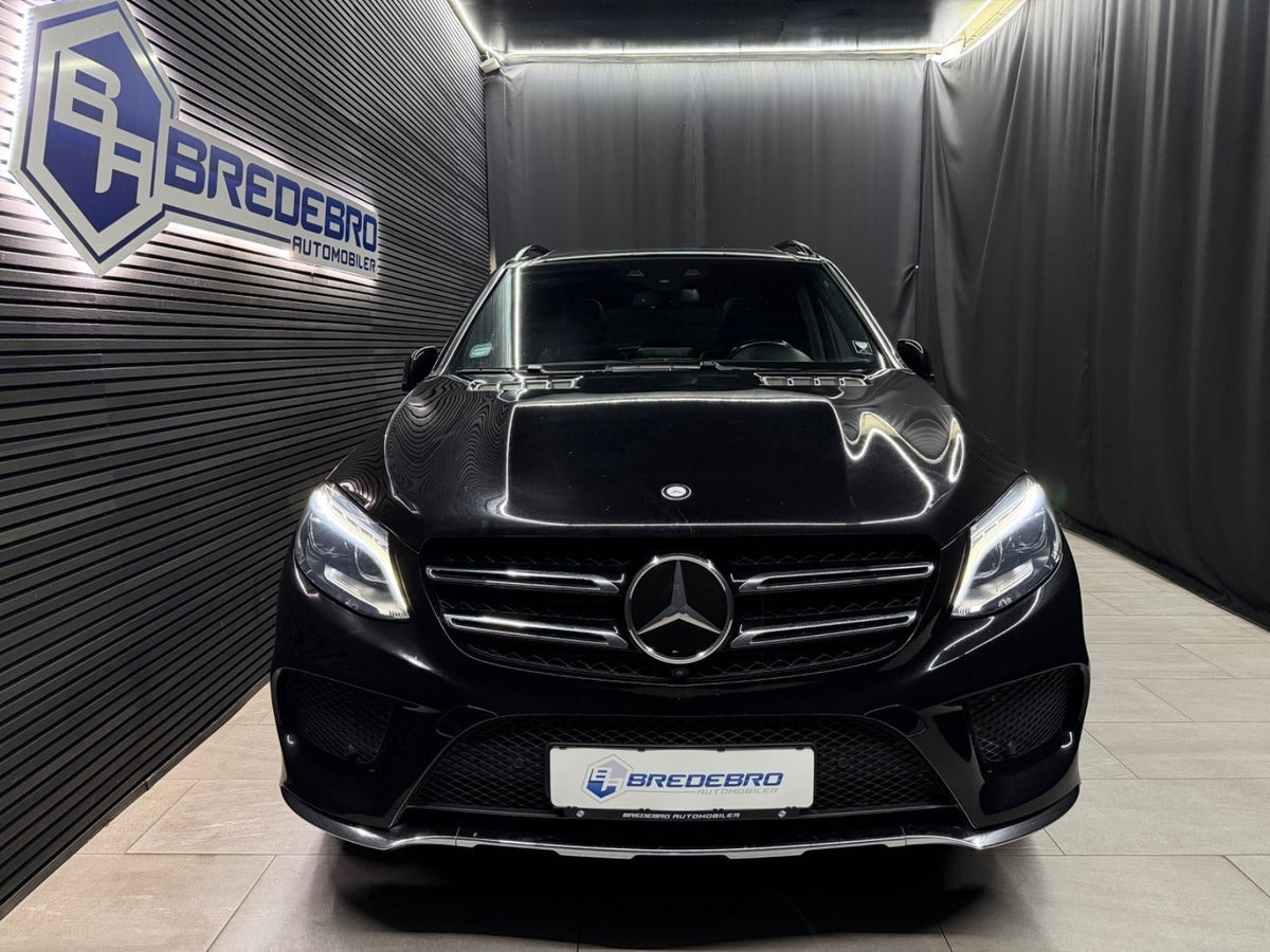 Sort Mercedes GLE350 d fra 2016