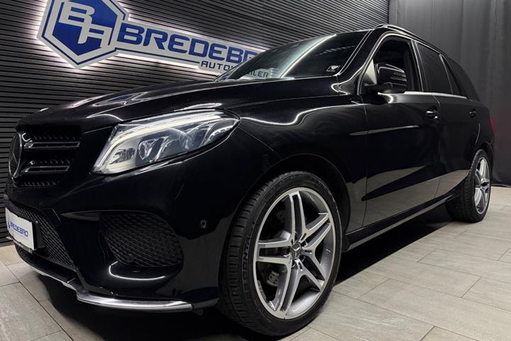 Sort Mercedes GLE350 d fra 2016