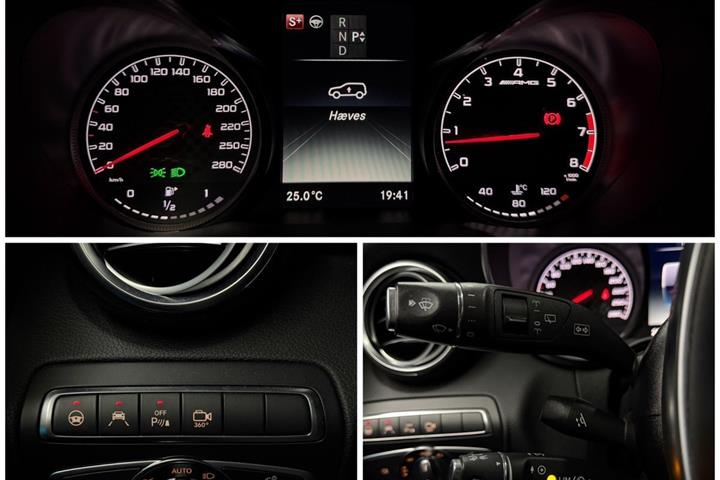Sort Mercedes GLC43 fra 2017