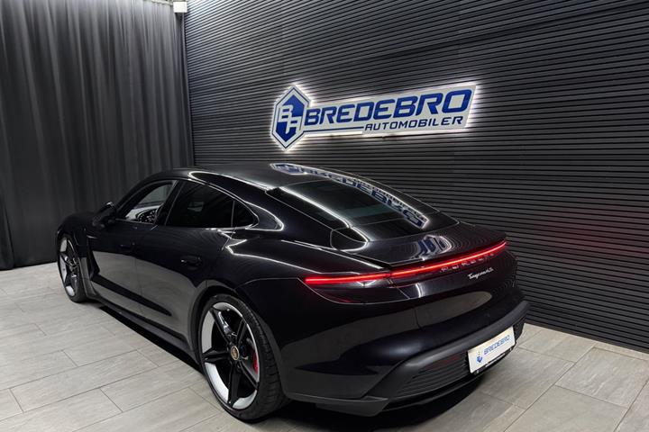 Sort Porsche Taycan 4S fra 2021