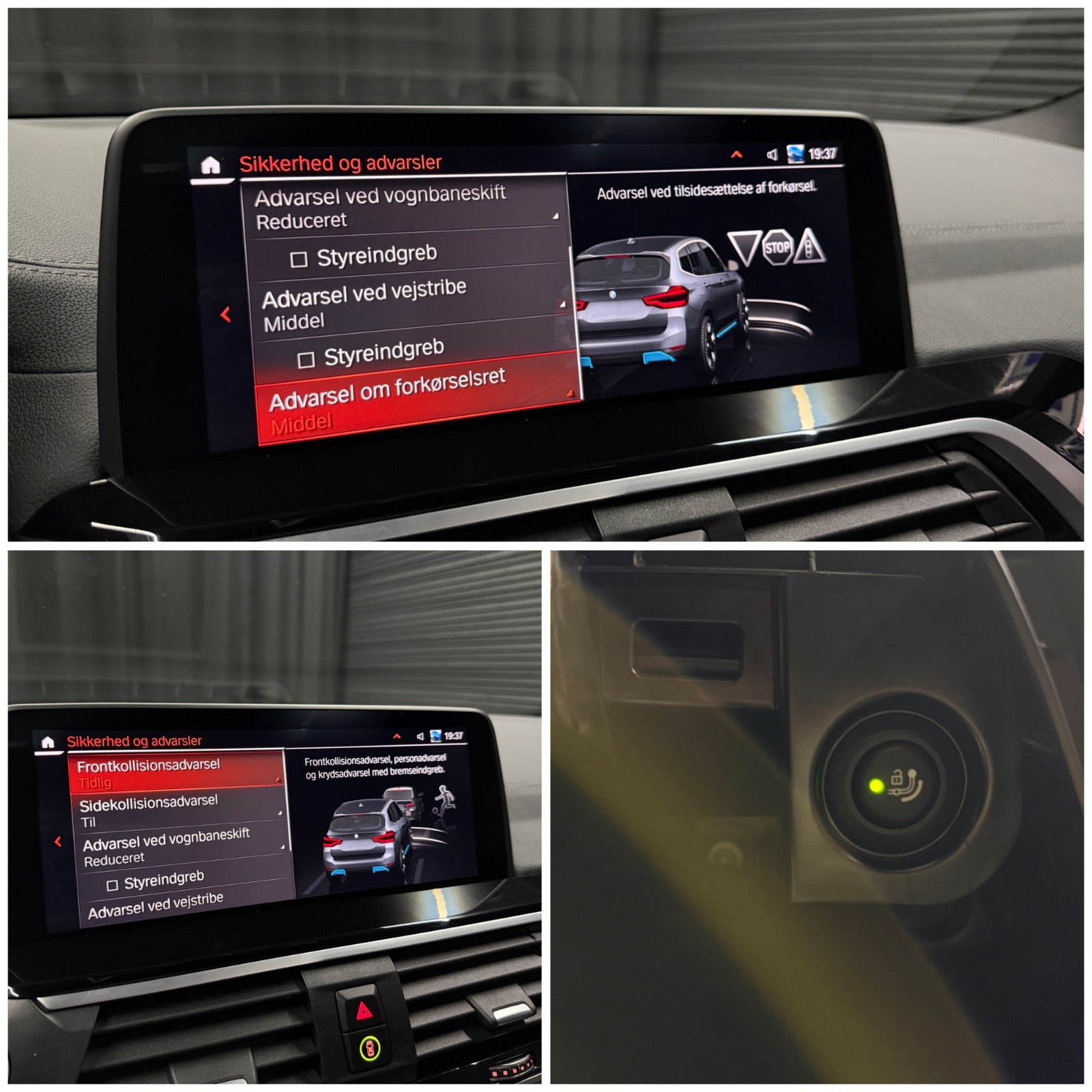 Sort BMW iX3 fra 2021