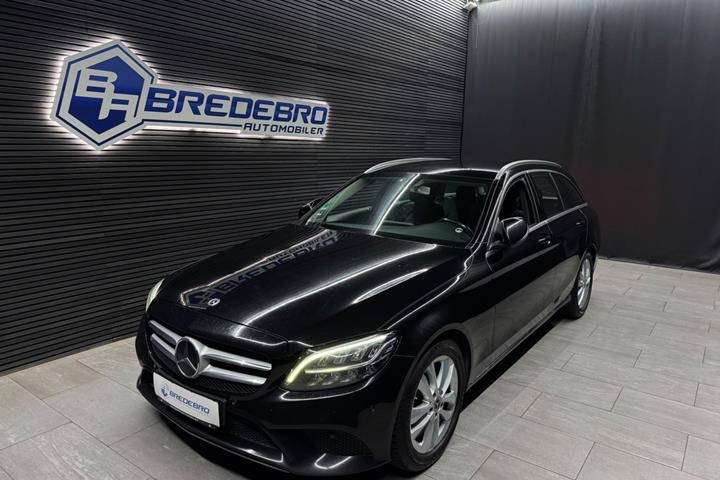Sort Mercedes C220 d fra 2018