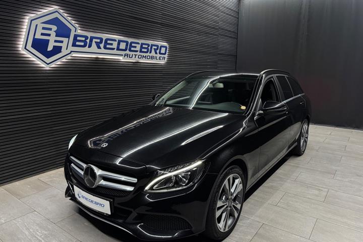 Sort Mercedes C220 d fra 2017