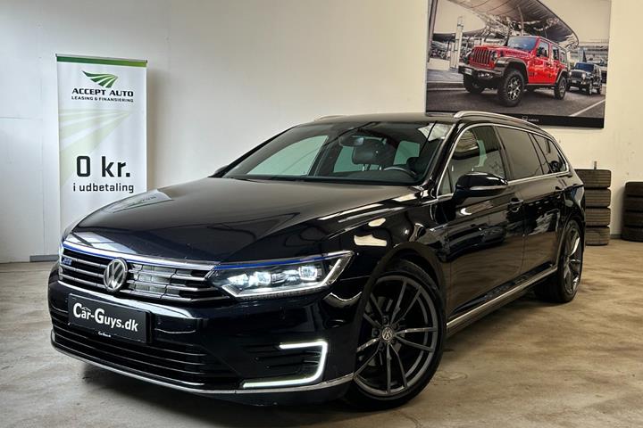 Sort VW Passat fra 2018