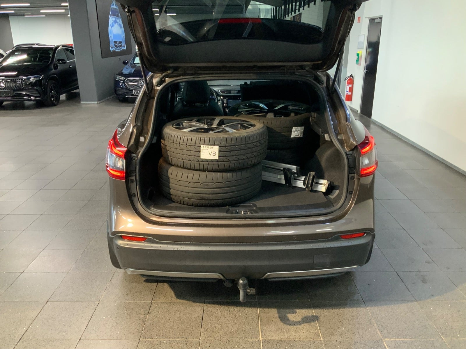 Brun Nissan Qashqai fra 2018