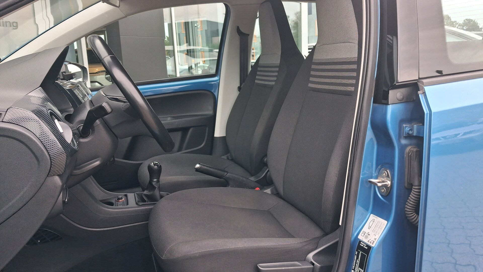 Blå VW UP! fra 2019