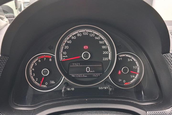 Blå VW UP! fra 2019