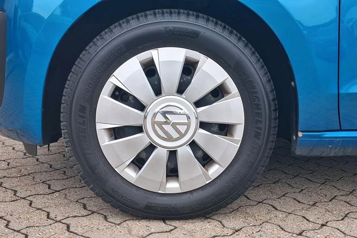 Blå VW UP! fra 2019