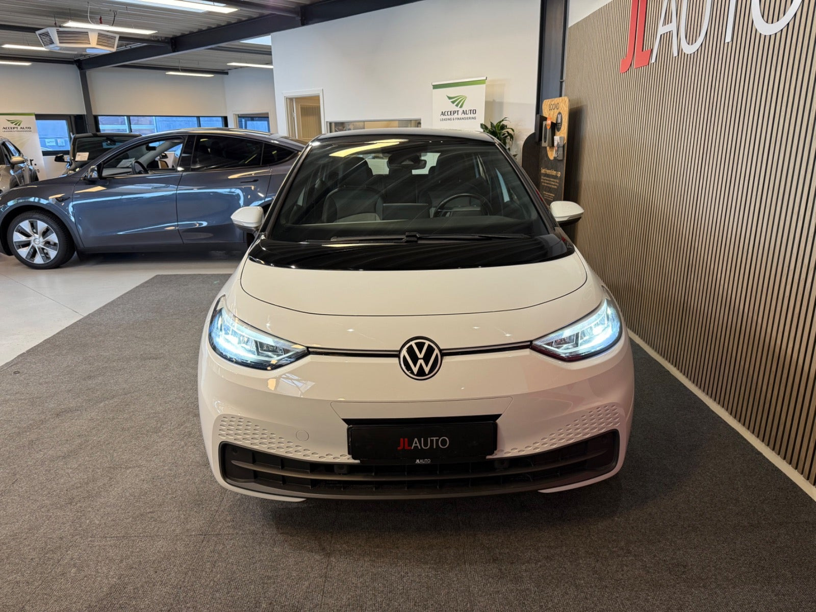 Hvid VW ID.3 fra 2023