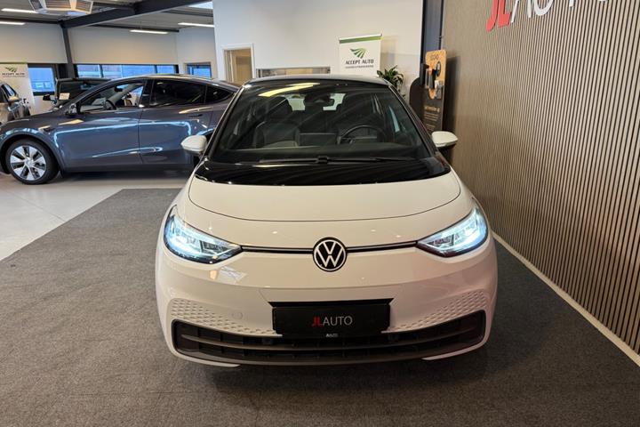 Hvid VW ID.3 fra 2023