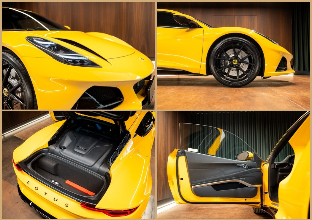Gul Lotus Emira fra 2025
