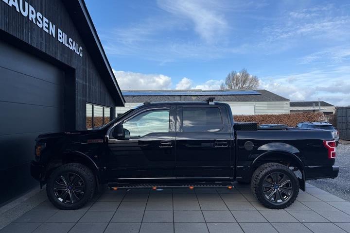 Sort Ford F-150 fra 2018