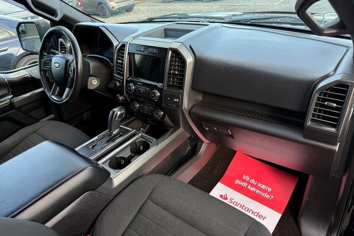 Sort Ford F-150 fra 2018