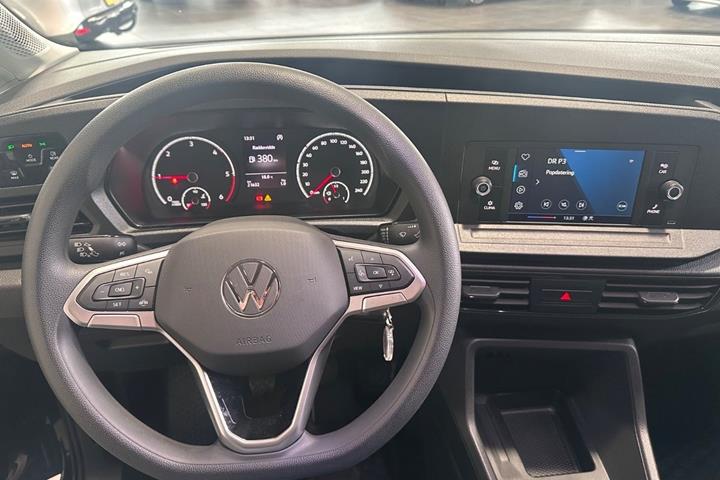 Sort VW Caddy fra 2023