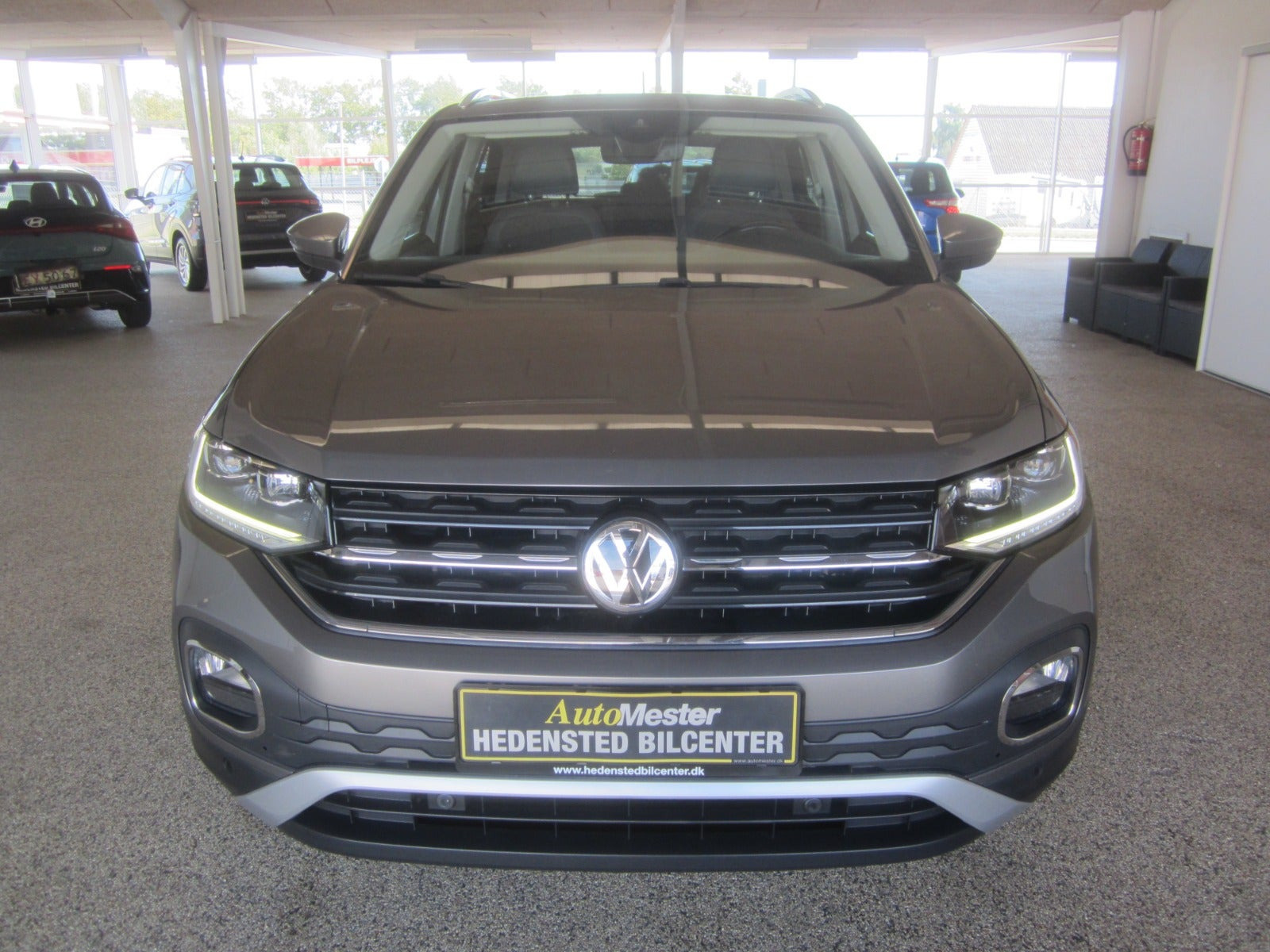 Grå VW T-Cross fra 2020