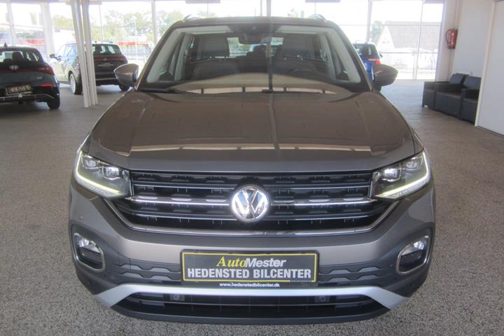 Grå VW T-Cross fra 2020