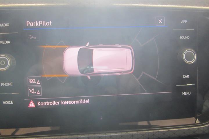Grå VW T-Cross fra 2020