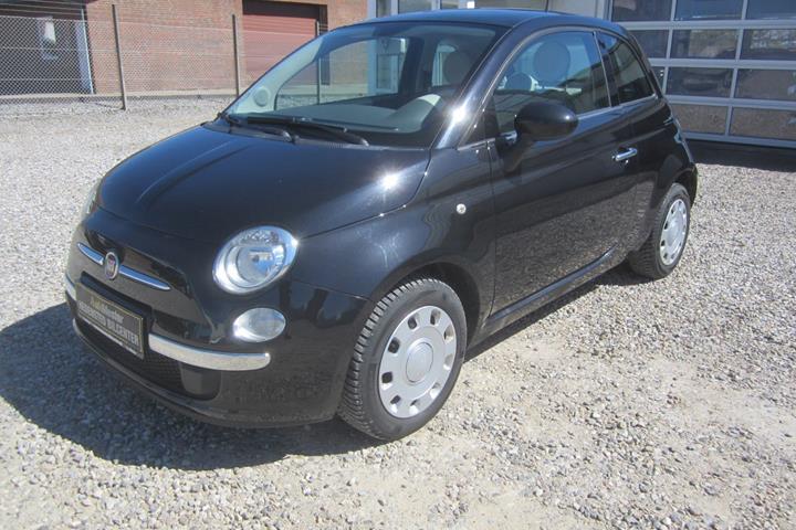Sort Fiat 500 fra 2008