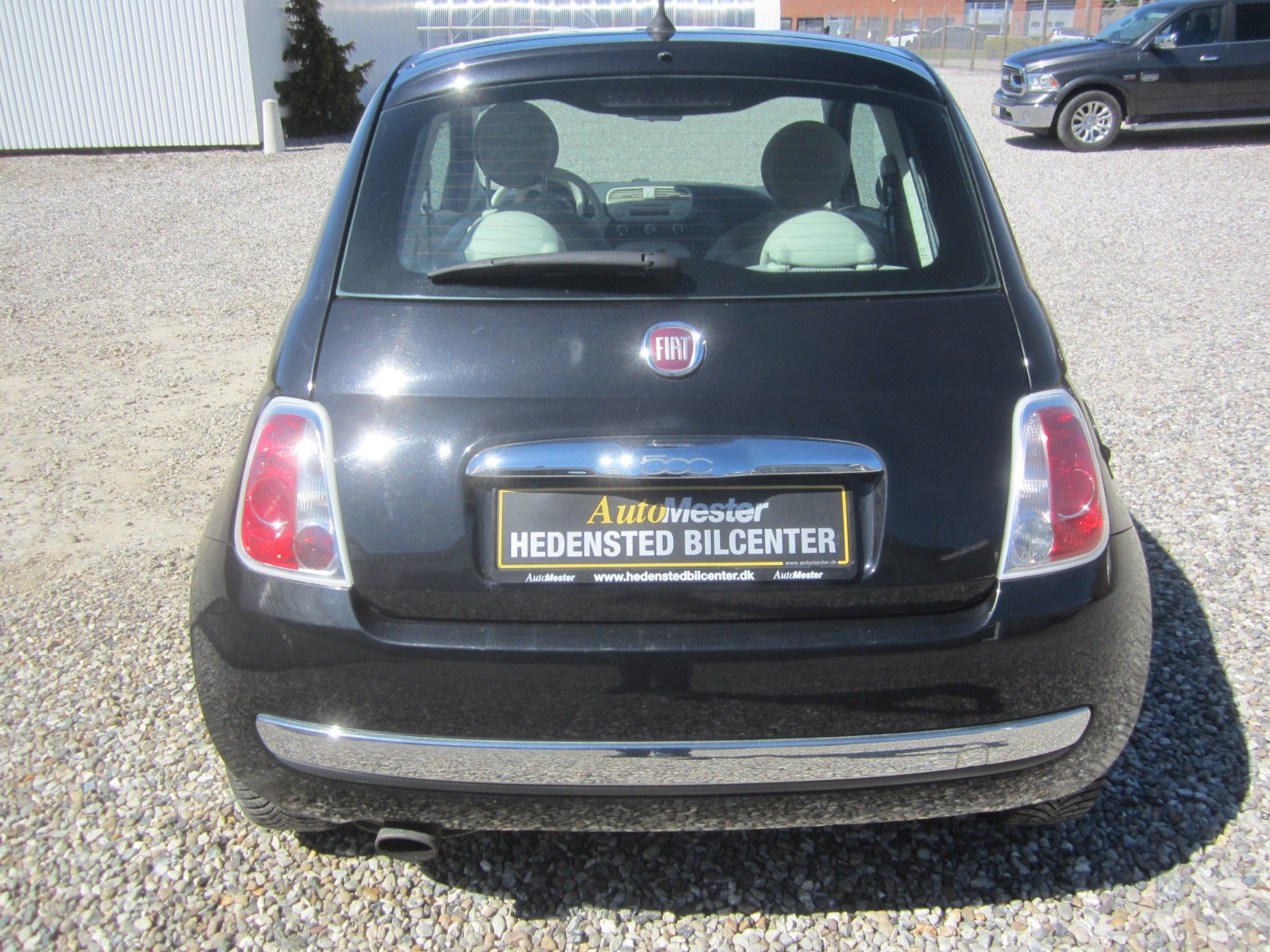 Sort Fiat 500 fra 2008