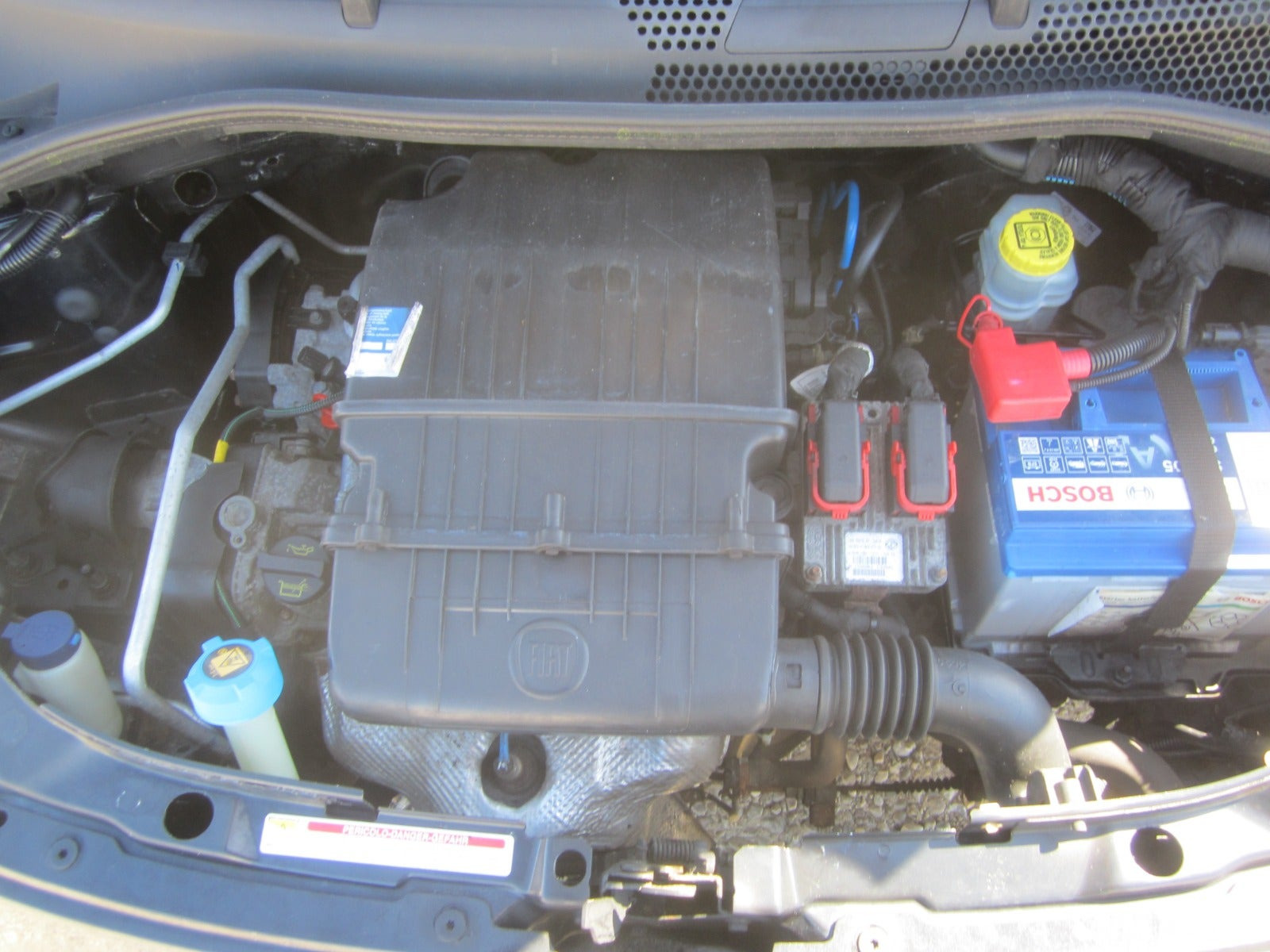 Sort Fiat 500 fra 2008
