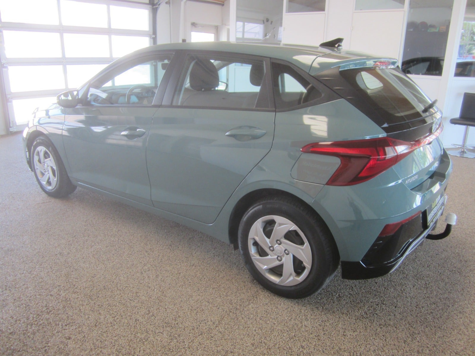 Grøn Hyundai i20 fra 2024