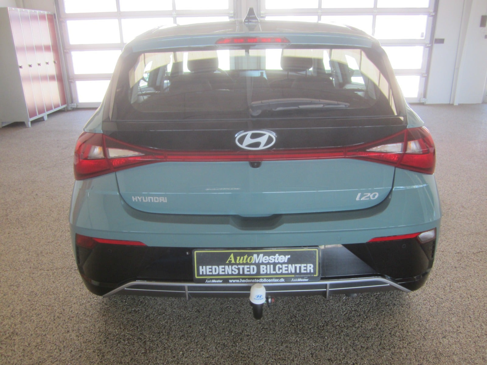 Grøn Hyundai i20 fra 2024