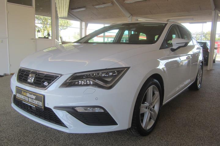 Hvid Seat Leon fra 2019