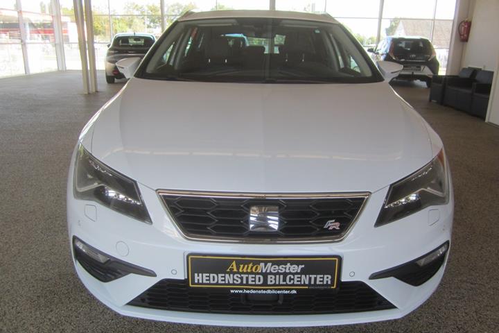 Hvid Seat Leon fra 2019