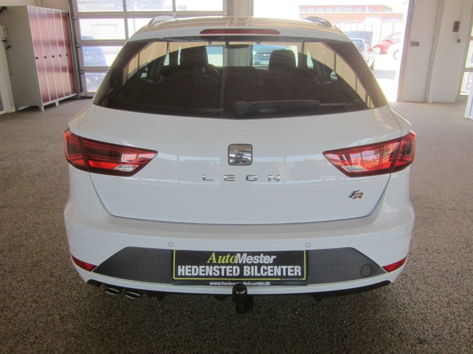 Hvid Seat Leon fra 2019