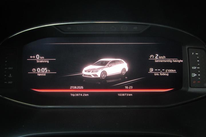 Hvid Seat Leon fra 2019