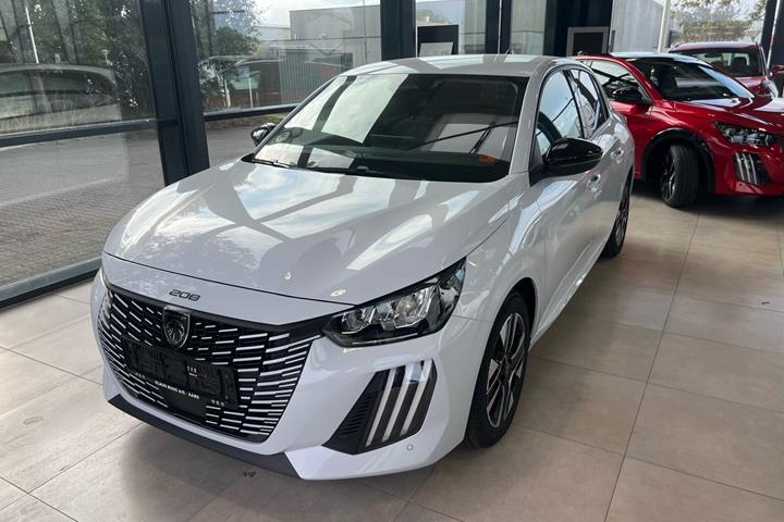 Hvid Peugeot 208 fra 2025