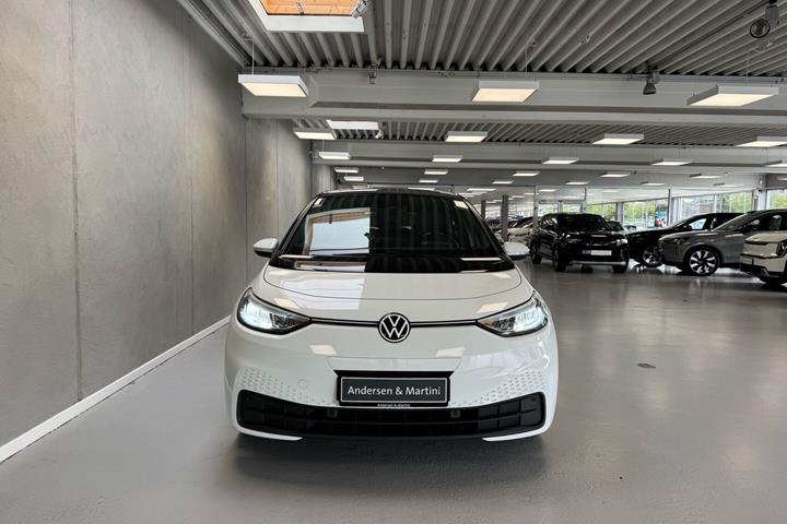 Hvid VW ID.3 fra 2022