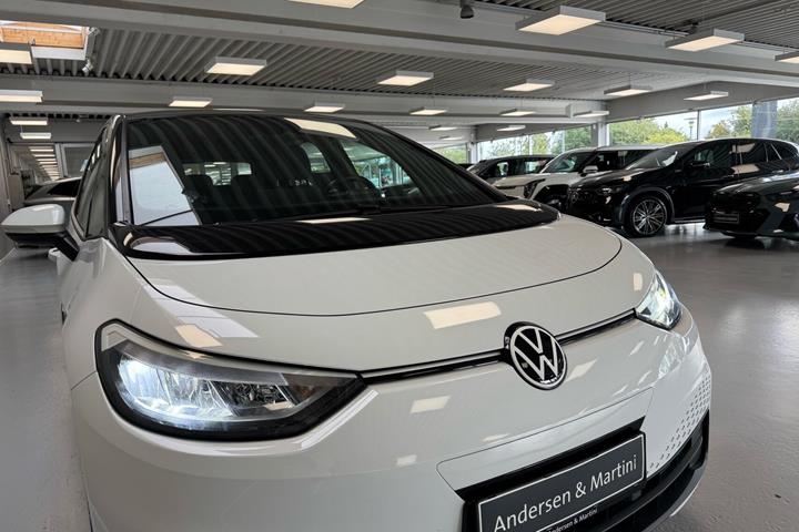 Hvid VW ID.3 fra 2022