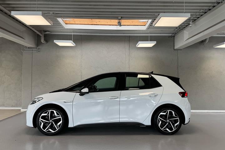 Hvid VW ID.3 fra 2022