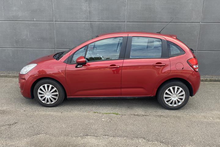 Rød Citroën C3 fra 2012