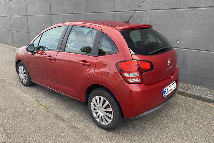 Rød Citroën C3 fra 2012