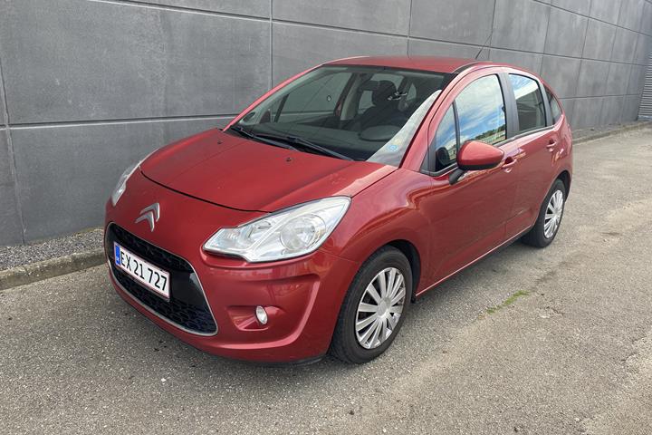 Rød Citroën C3 fra 2012
